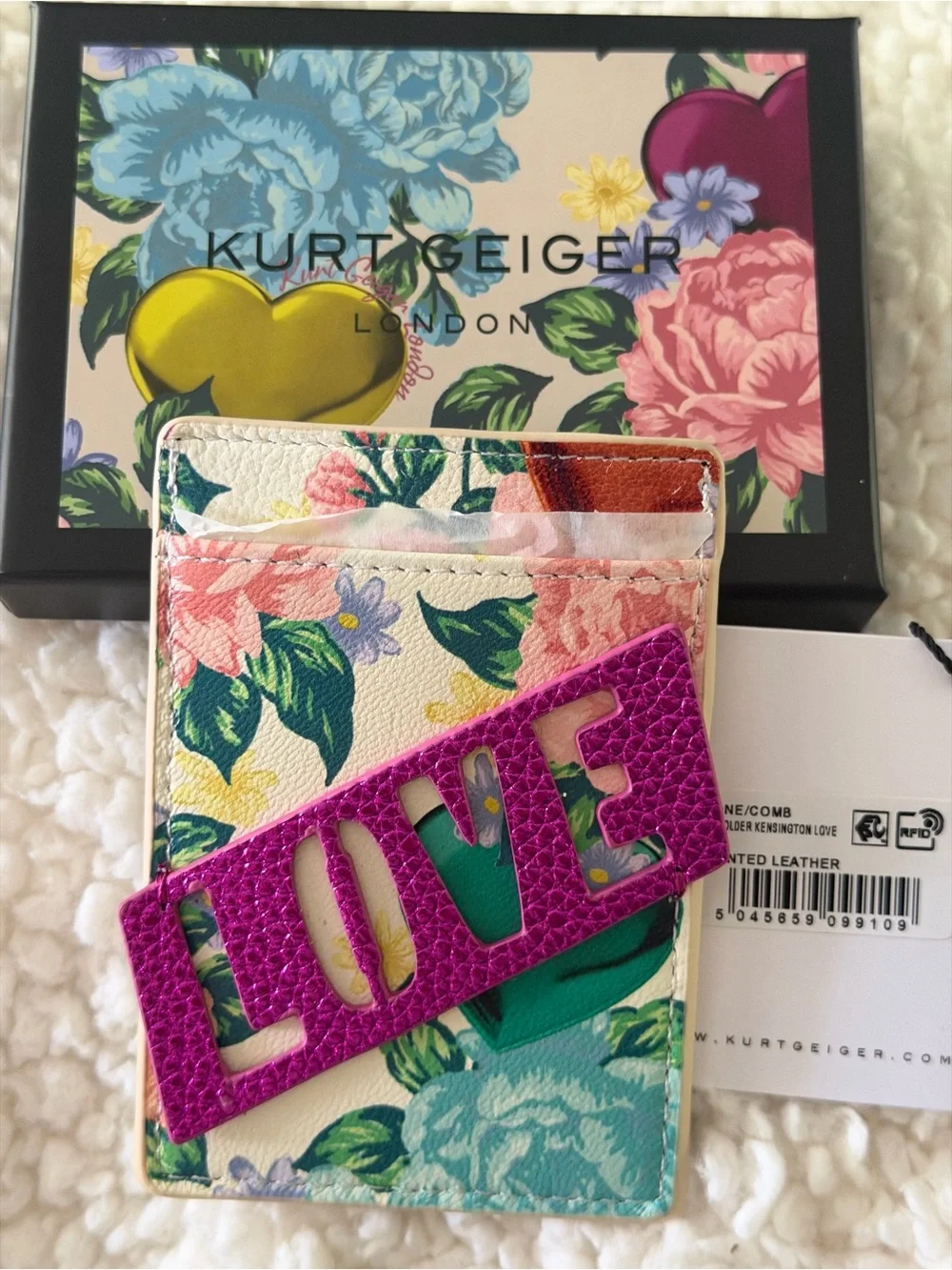 Kurt Geiger London Kensington Love Card Holder